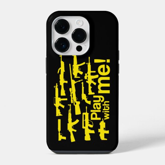 Coque Pour iPhone 14 Plus Joue avec moi ! (Verso)