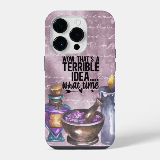 Coque Pour iPhone 14 Plus La sorcière est héréditaire (Verso)