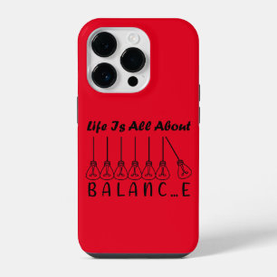 Coque Pour iPhone 14 Plus La vie, c'est l'équilibre de l'inspiration de moti