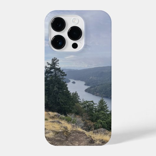 Coque Pour iPhone 14 Plus Lac avec Mountain Nature Téléphone Case (Verso)