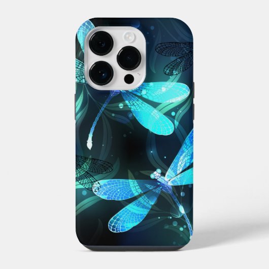 Coque Pour iPhone 14 Plus Lac Libellules Lumineuses (Verso)