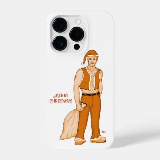 Coque Pour iPhone 14 Plus Le nouveau Père Noël - Joyeux Noël ! (Verso)