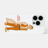 Coque Pour iPhone 14 Plus Le nouveau Père Noël - Joyeux Noël ! (Verso Horizontal)