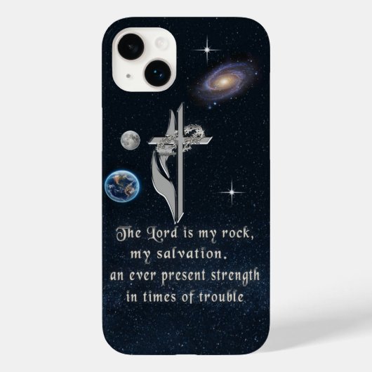 Coque Pour iPhone 14 Plus Le Seigneur est mon iPhone rock 14 plus Coque (Verso)