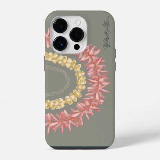 Coque Pour iPhone 14 Plus Lei Day par Wander With Aloha (Verso)