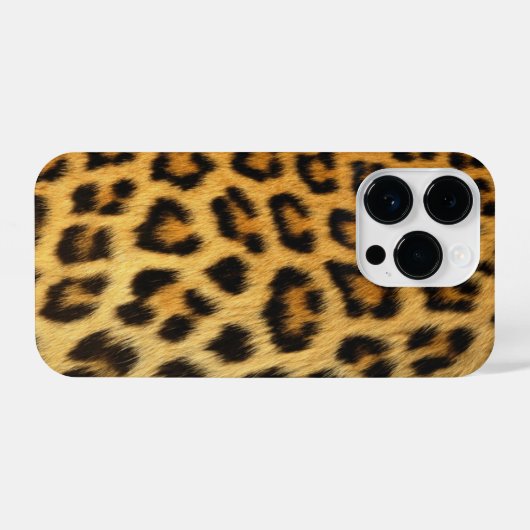 Coque Pour iPhone 14 Plus Leopard (Verso Horizontal)