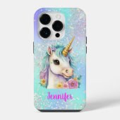 Coque Pour iPhone 14 Plus Licorne Magique Étincelle (Verso)