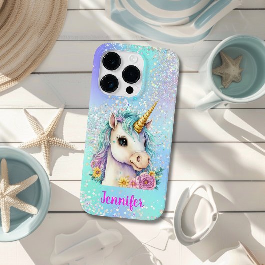 Coque Pour iPhone 14 Plus Licorne Magique Étincelle