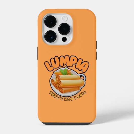 Coque Pour iPhone 14 Plus Lumpia c'est comme ça que je roule (Verso)