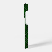 Coque Pour iPhone 14 Plus MacLean Tartan vert et noir plaid (Côté gauche)