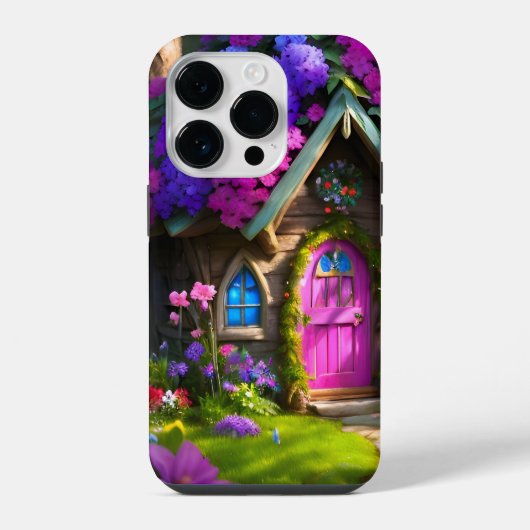 Coque Pour iPhone 14 Plus Maison de fée (Verso)