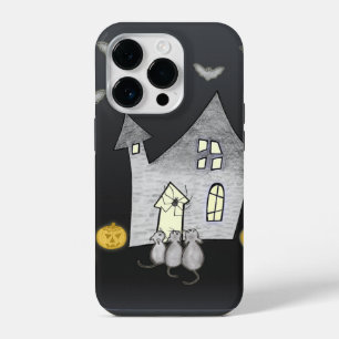 Coque Pour iPhone 14 Plus Maison d'Halloween, Chats noirs, Chats, Chauves-so