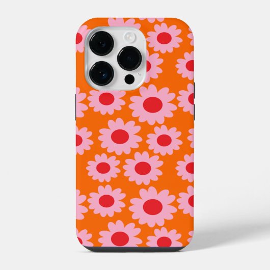 Coque Pour iPhone 14 Plus Marguerites Groovy (Verso)