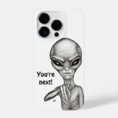 Coque Pour iPhone 14 Plus Mauvais Alien, Tu es le prochain ! (Verso)