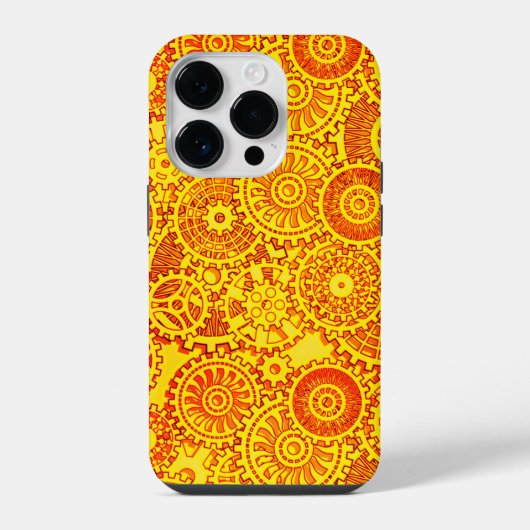Coque Pour iPhone 14 Plus Mécanisme d'horlogerie (Verso)