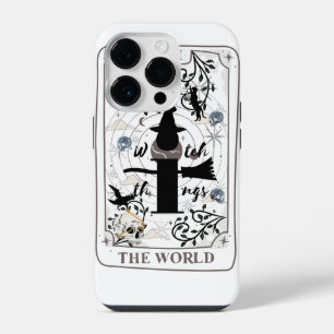 Coque Pour iPhone 14 Plus Mikitiez sorcière de base sorcière magicien carte