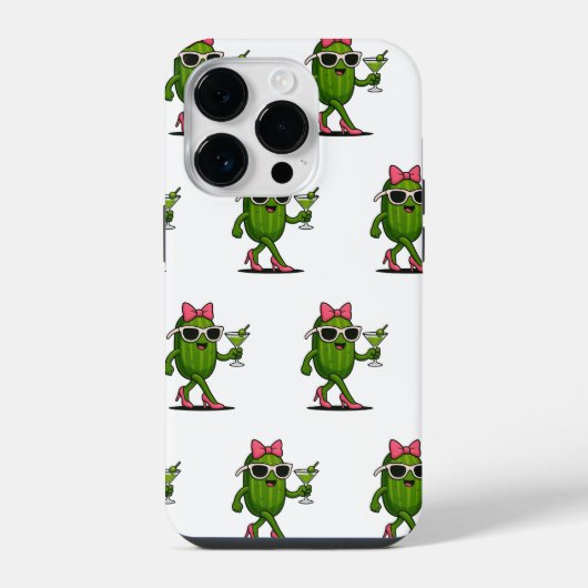 Coque Pour iPhone 14 Plus Mme Cucumber Chic (Verso)