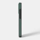 Coque Pour iPhone 14 Plus Moins moderne typographie monogramme vert sauge (Côté gauche)