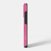 Coque Pour iPhone 14 Plus Monogram Rustique Rose Turquoise (Côté gauche)