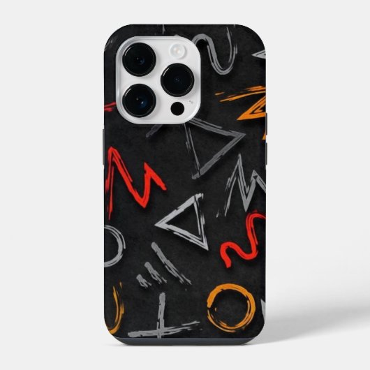 Coque Pour iPhone 14 Plus Monographie graffiti Coque-coque iphone-Mate (Verso)