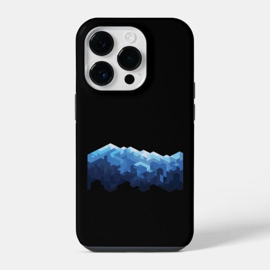 Coque Pour iPhone 14 Plus Montagne enneigée (Verso)