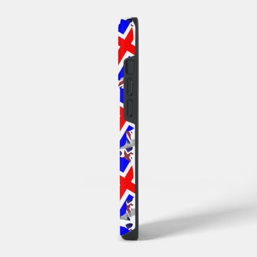 Coque Pour iPhone 14 Plus Motif de caniche de style britannique (Côté gauche)