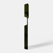 Coque Pour iPhone 14 Plus Motif de maillage géométrique noir foncé de l'armé (Côté droit)