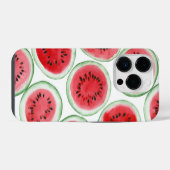 Coque Pour iPhone 14 Plus Motif de tranches de pastèque (Verso Horizontal)