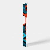 Coque Pour iPhone 14 Plus motif géométrique 3D dynamique 1 (Côté droit)