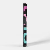 Coque Pour iPhone 14 Plus Motif géométrique hexagonal (Côté droit)
