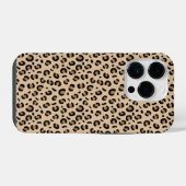Coque Pour iPhone 14 Plus motif léopard guépard funky (Verso Horizontal)