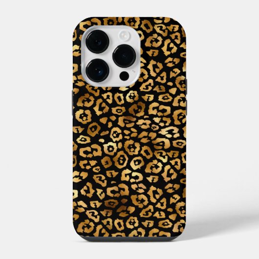 Coque Pour iPhone 14 Plus Motif Leopard Premium (Verso)