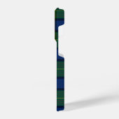 Coque Pour iPhone 14 Plus Muir Moore écossais vert bleu plaid (Côté gauche)