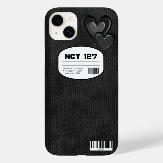 Coque Pour iPhone 14 Plus NCT 127 coque iphone de couverture Carnet inspiré (Verso)