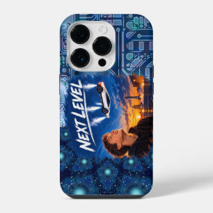 Coque Pour iPhone 14 Plus Niveau supérieur - Fusée spatiale et voiture de sp