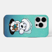 Coque Pour iPhone 14 Plus Noël Westin Et Ours (Verso Horizontal)