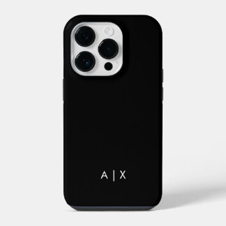 Coque Pour iPhone 14 Plus Nom de couple simple monogrammé