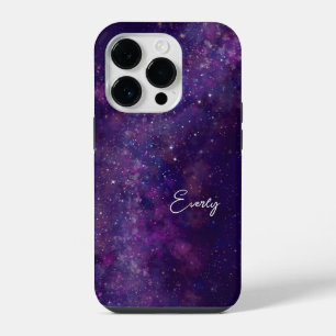Coque Pour iPhone 14 Plus nom de trajectoire de galaxie d'étoile