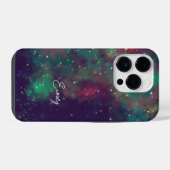 Coque Pour iPhone 14 Plus nom des galaxies d'étoiles (Verso Horizontal)
