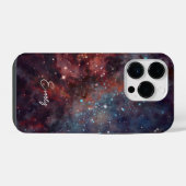 Coque Pour iPhone 14 Plus nom des galaxies nocturnes (Verso Horizontal)