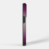 Coque Pour iPhone 14 Plus Nom manuscrit fractal violet moderne (Côté droit)