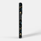 Coque Pour iPhone 14 Plus Notes de musique de trombone  (Côté droit)