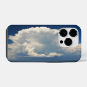 Coque Pour iPhone 14 Plus Nuage Blanc Puffé (Verso Horizontal)