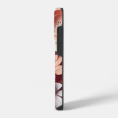 Coque Pour iPhone 14 Plus Nuances 3D de pêche (Côté gauche)