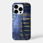 Coque Pour iPhone 14 Plus Nuit étoilée sur le Rhône (Verso)