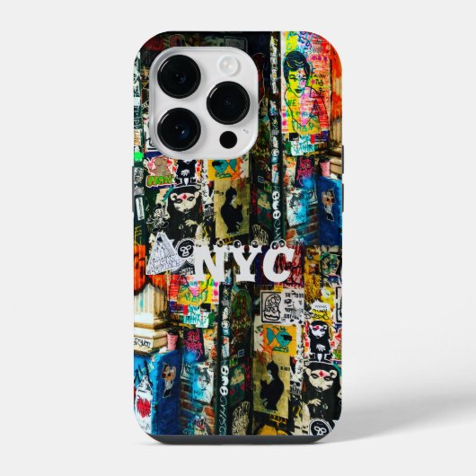 Coque Pour iPhone 14 Plus NYC Graffiti Graphic design coque iphone (Verso)