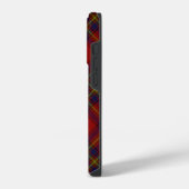 Coque Pour iPhone 14 Plus Oliver tartan rouge jaune bleu plaid (Côté gauche)