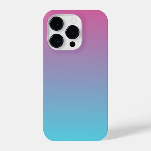 Coque Pour iPhone 14 Plus Ombre couleur personnalisée (Verso)