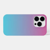 Coque Pour iPhone 14 Plus Ombre couleur personnalisée (Verso Horizontal)