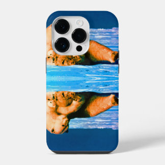 Coque Pour iPhone 14 Plus Ours polaire mère vintage USA Alaska